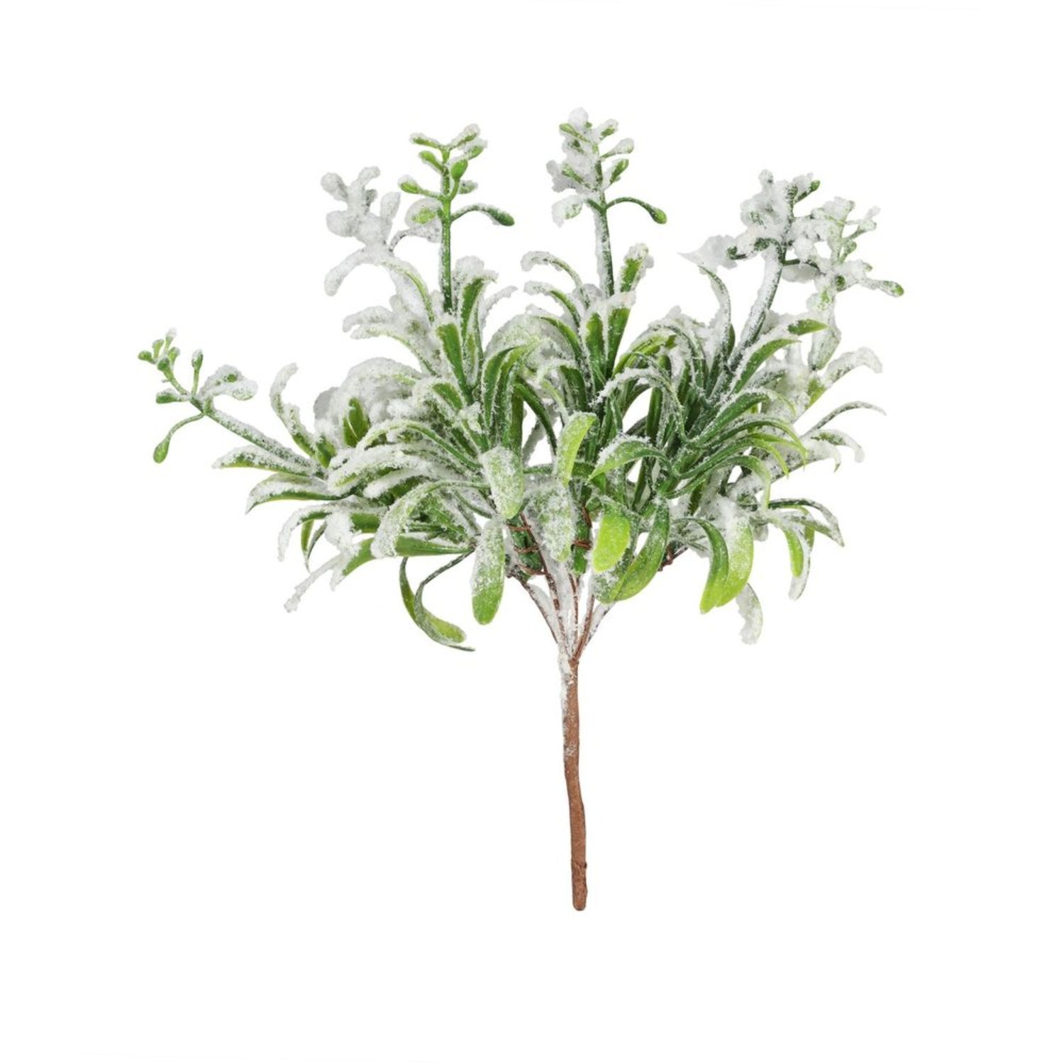 Kdmd Snowy Foliage Pick 5 Pack Green - Green