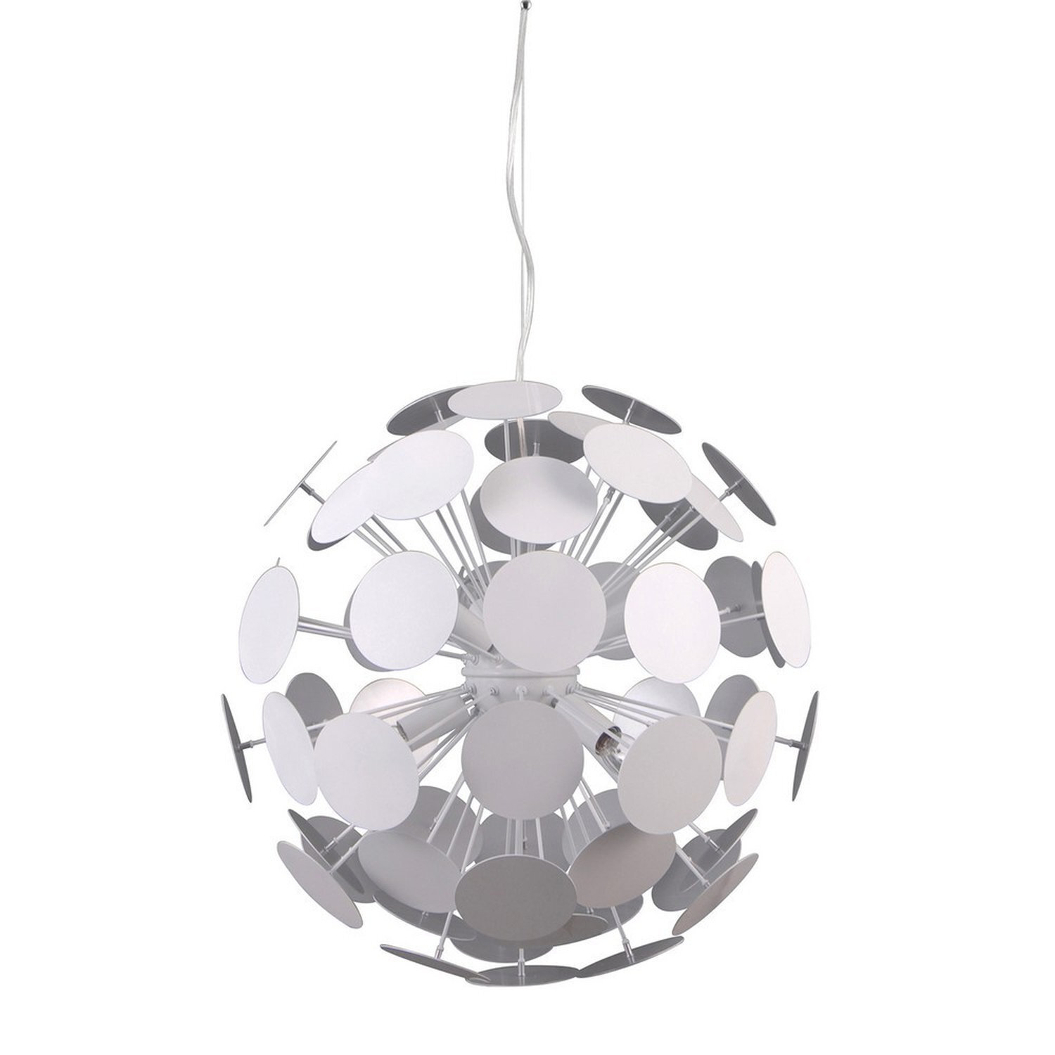 Italux Lighting Modern Pendant Light Silver E - Silver