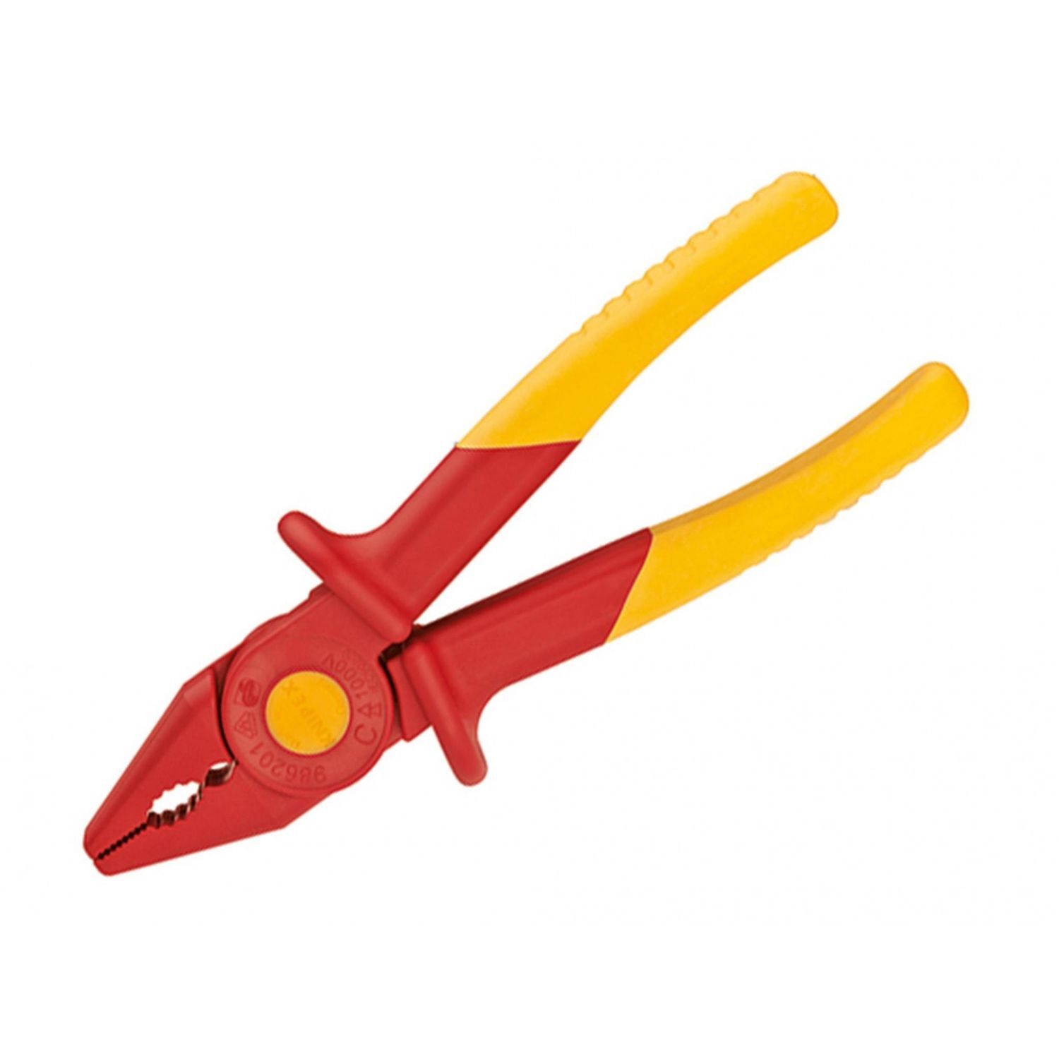 Knipex Flat Nose Plastic Insulated Pliers 180Mm