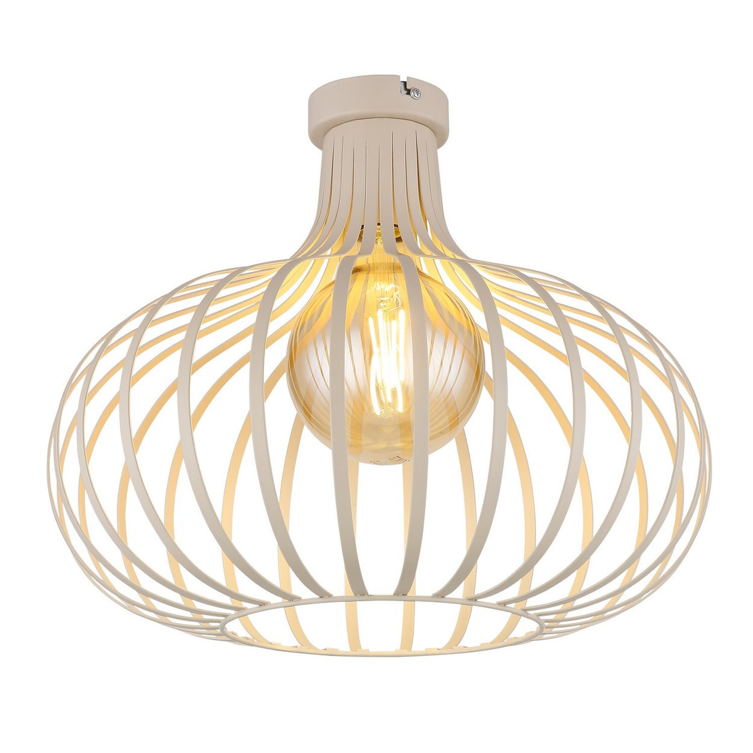 Globo Lighting Mateo Ceiling Light Cream