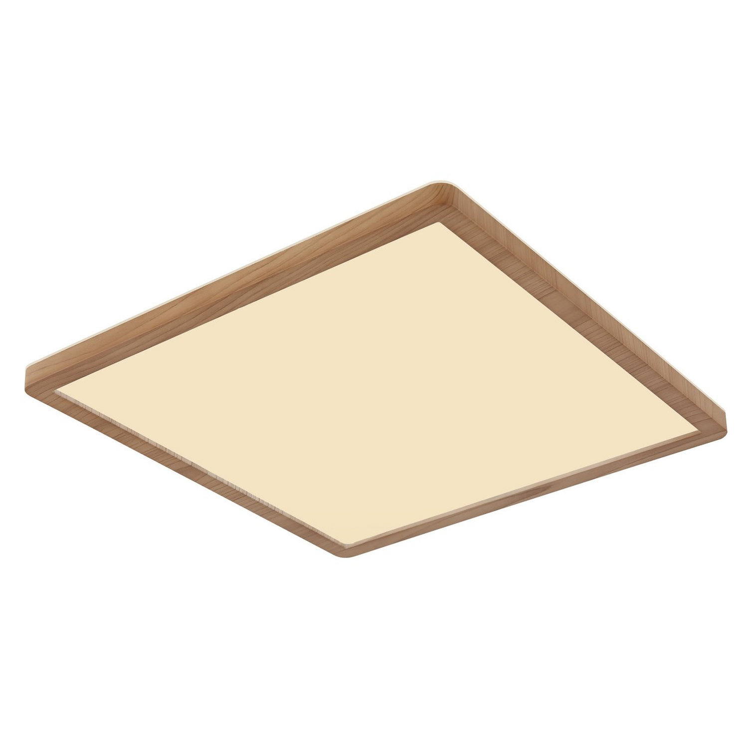 Globo Led Ceiling Light Sapana, Length 29.5 Cm, Wood Look - Image 2