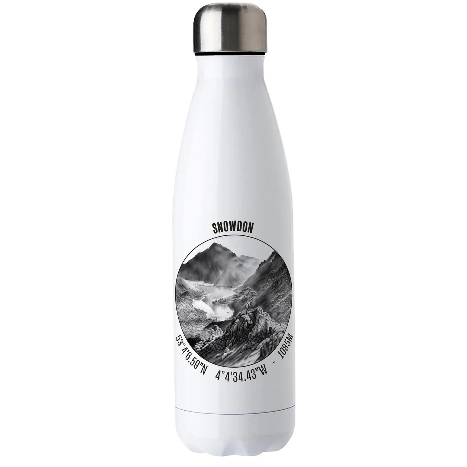 Three Peaks Challenge Water Bottle - Stainless Steel 500ml Drinks Bottle Gift - Image 2