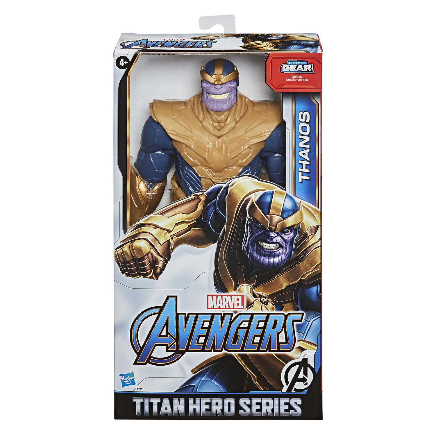 Image of Avengers Deluxe Thanos Figure - Blue & Brown
