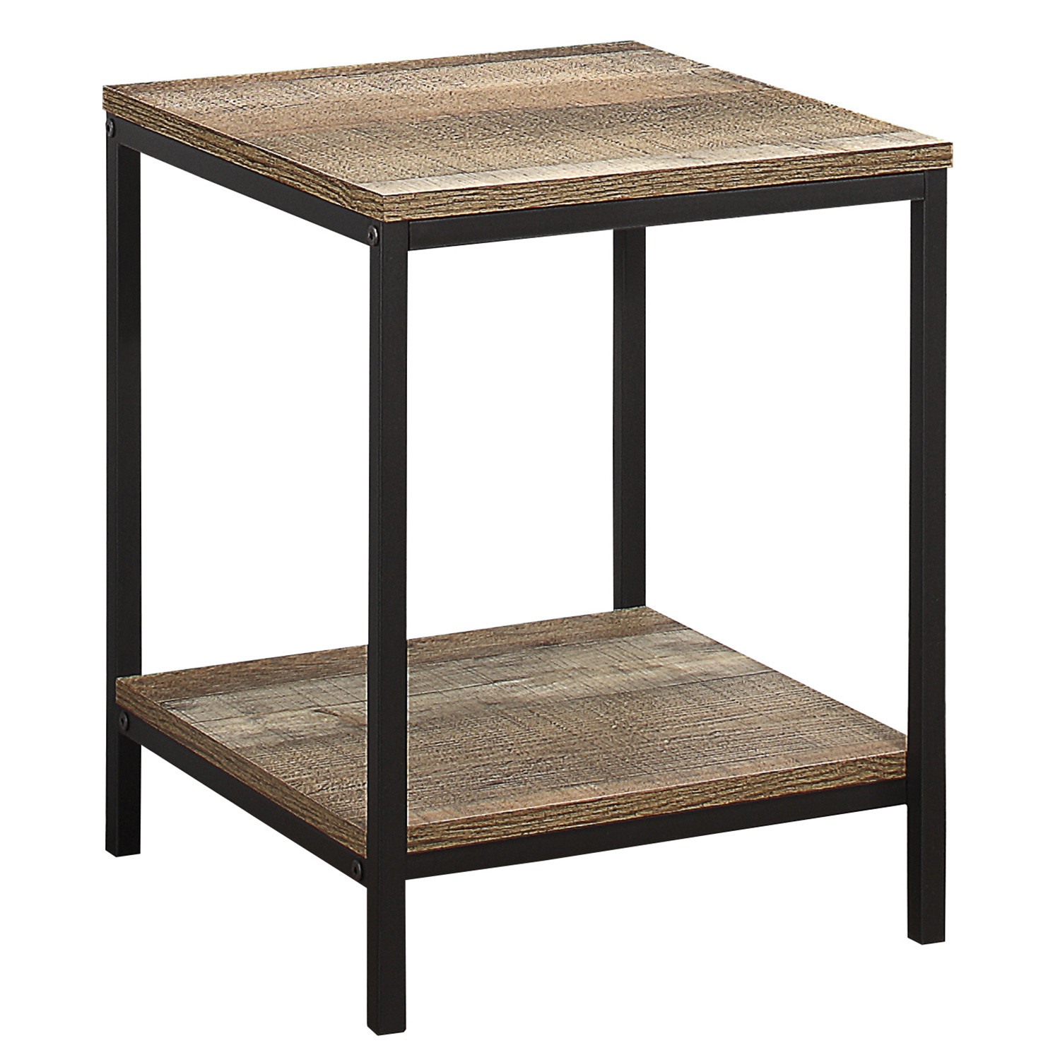 Urban Rustic Lamp Table - Brown