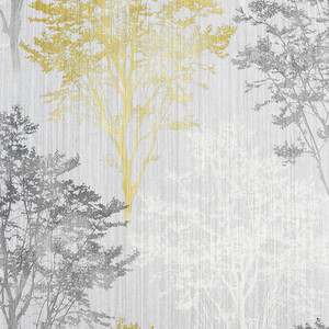 Wildwood Mono Wallpaper