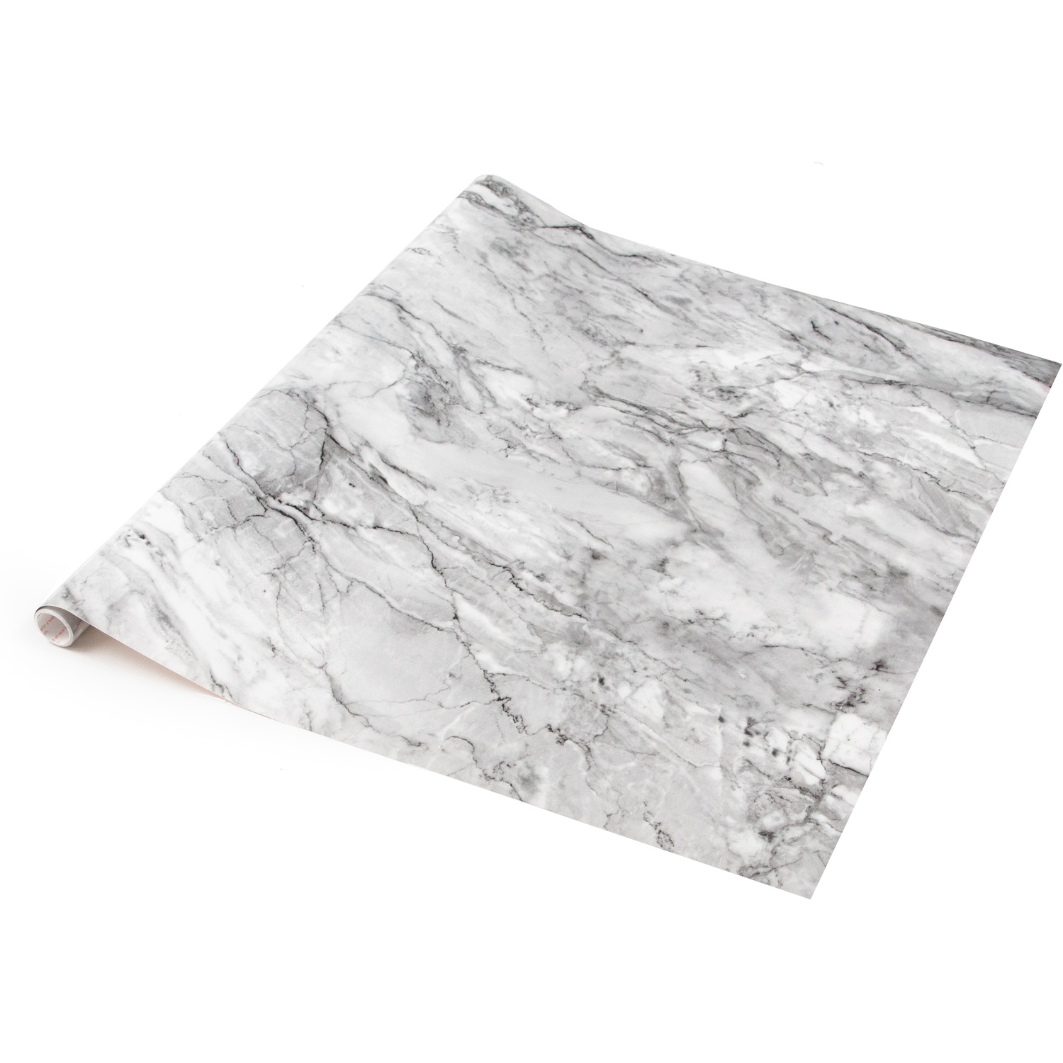 B&Q - Marble Romeo Grey 67.5Cm X 10M Self-Adhesive Vinyl Wrap For Doors And Worktops - Image 4