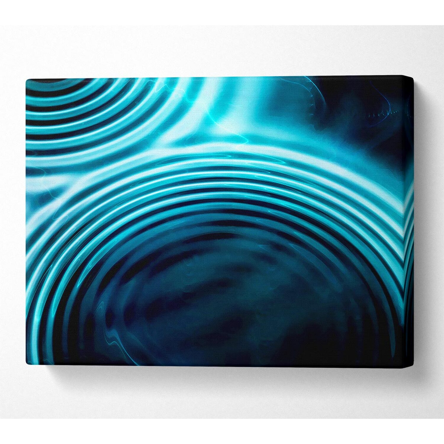 Wallart-Direct - Energy Timeline Canvas Print Wall Art - Yellow / 101.6cm thumbnail