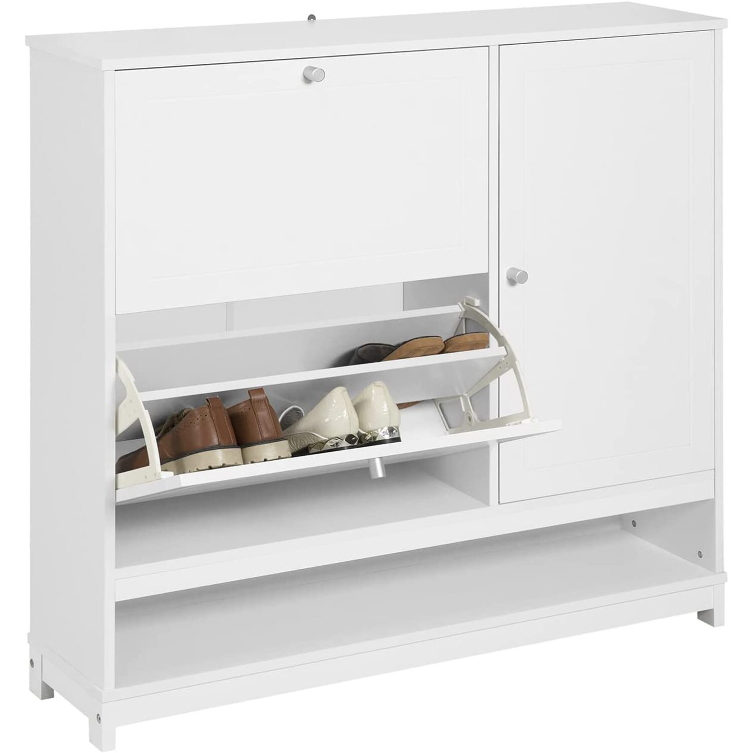 SoBuy - Hallway Organizer Unit - White thumbnail
