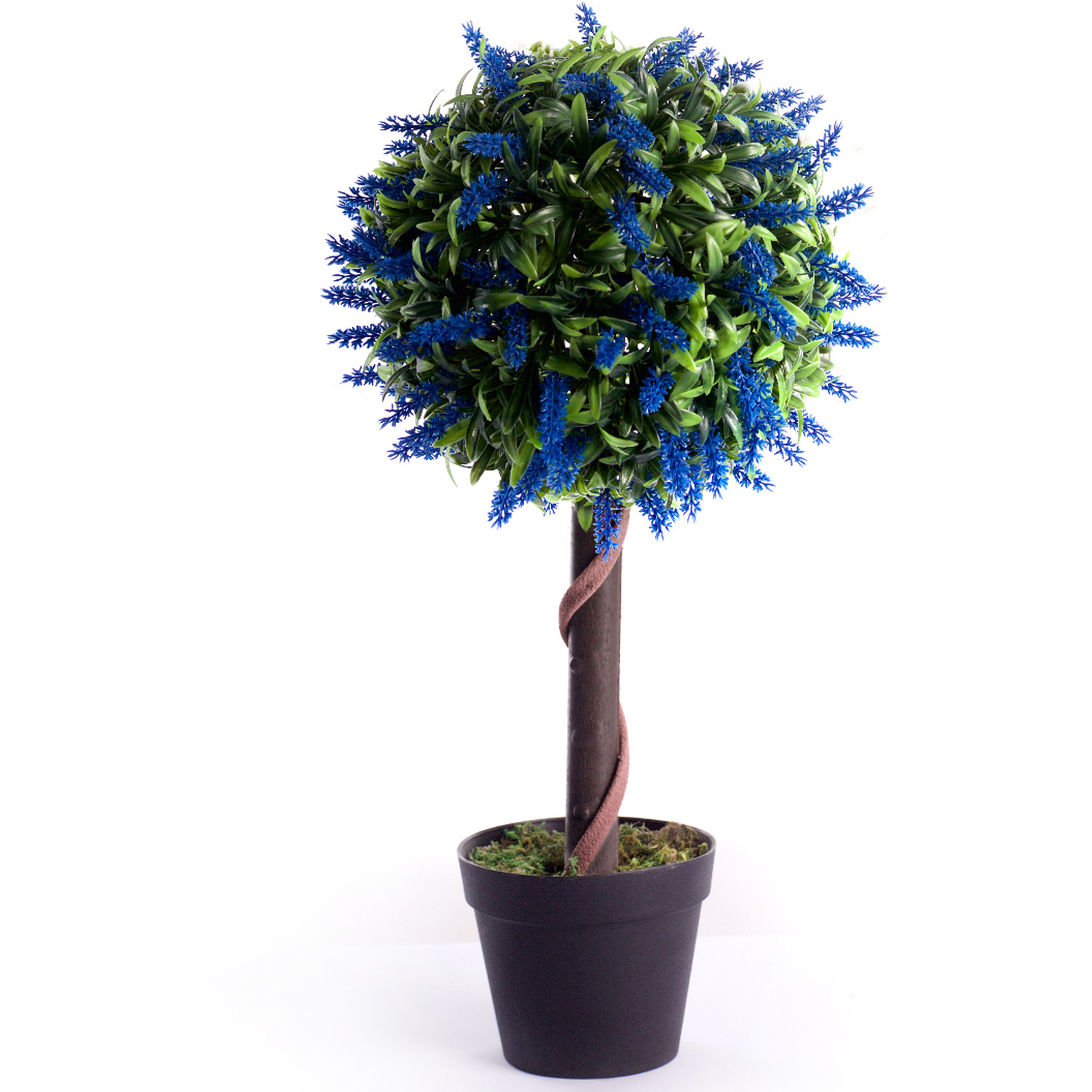 Best Artificial 2ft Blue Lavender Ball Tree