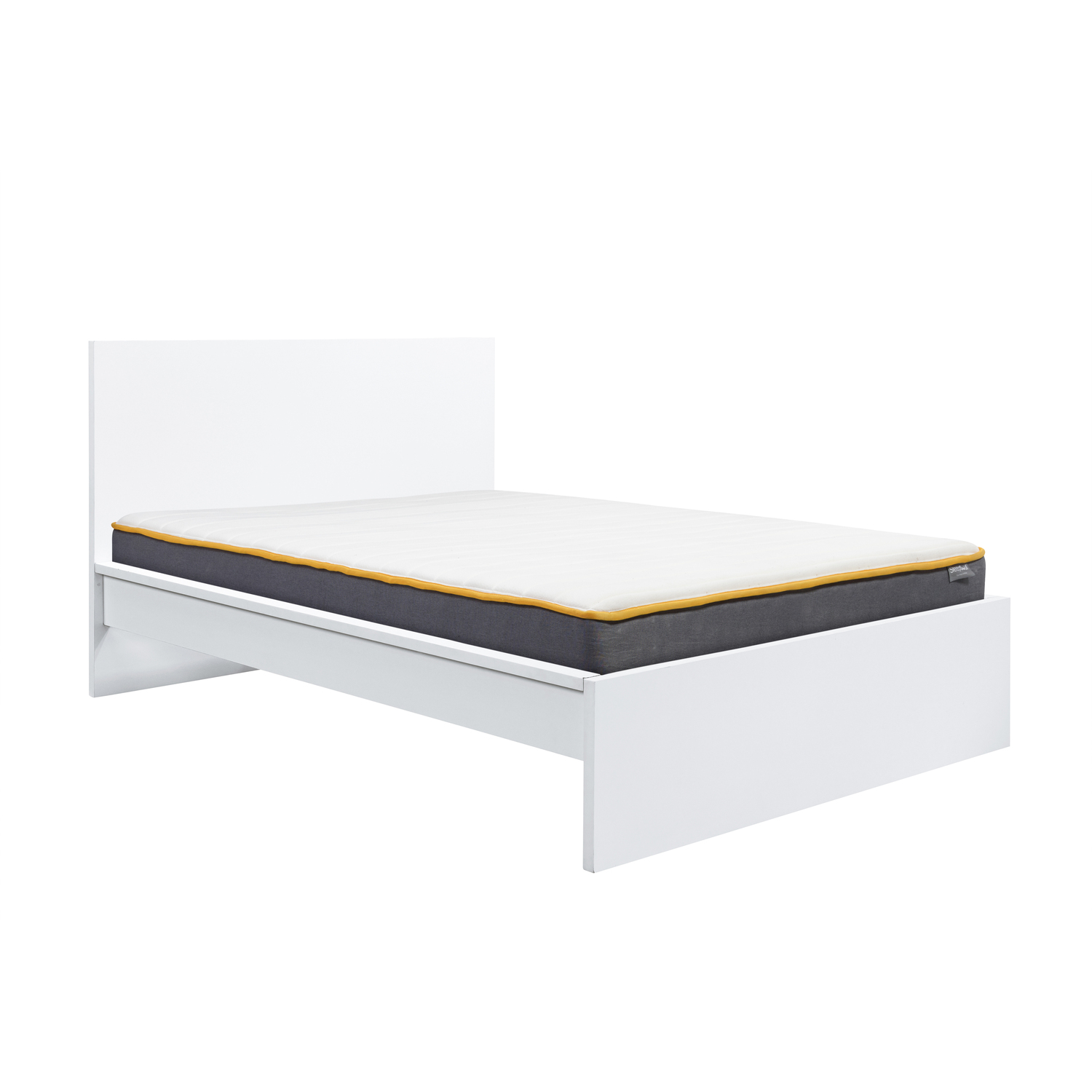 Oslo Double Bed - White