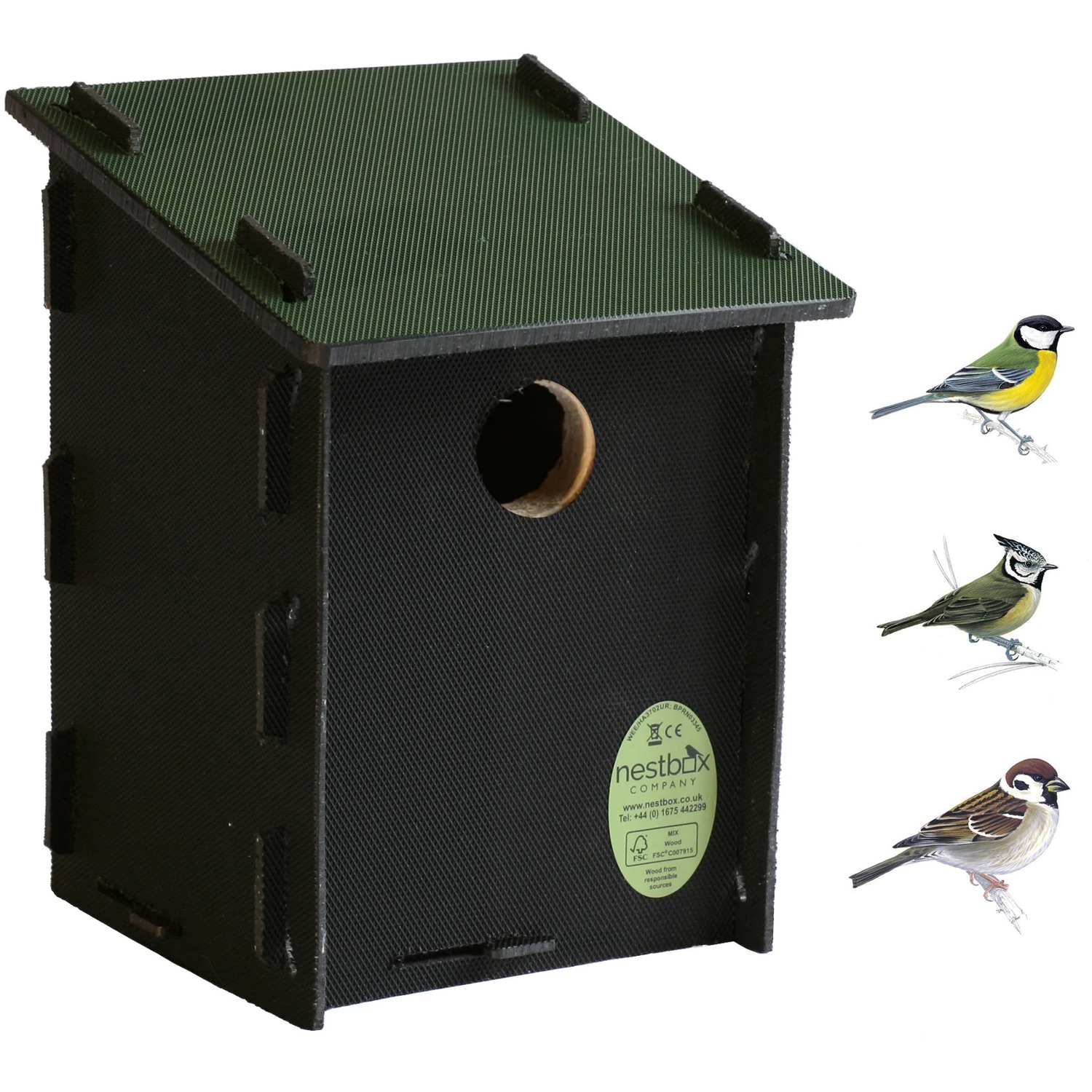 Image of Eco Small Bird Nest Box -&hellip;