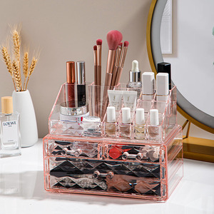 Clear Makeup Organiser with Drawers