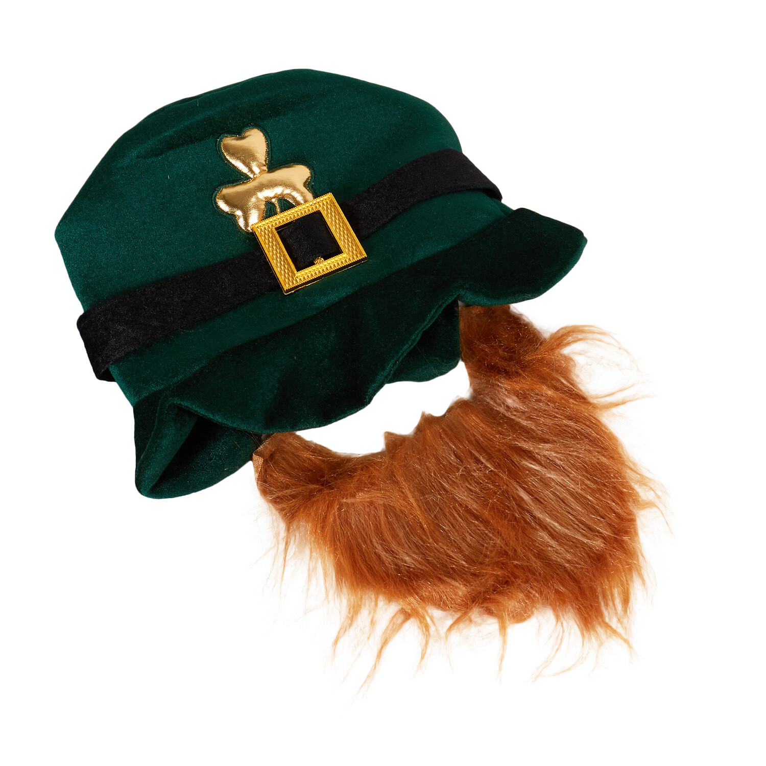 St. Patricks Hat with Beard - Green