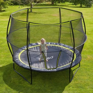 Base Jump Garden Trampoline With Halo II Enclosure