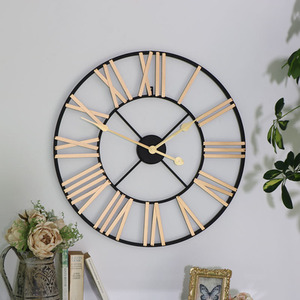 Large Skeleton Wall Clock