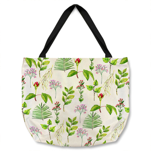 Selection Of Leaves  Flowers Tote bag