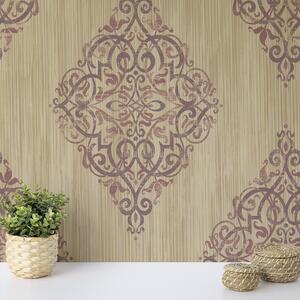 Traditional Baroque Damask Wallpaper
