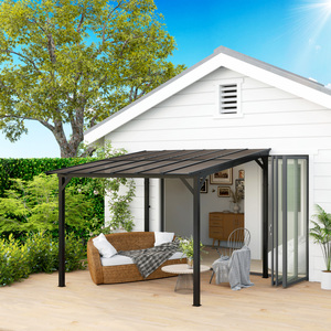 Outsunny UPF 50 Metal Pergola 3 x 3 or 4.3m