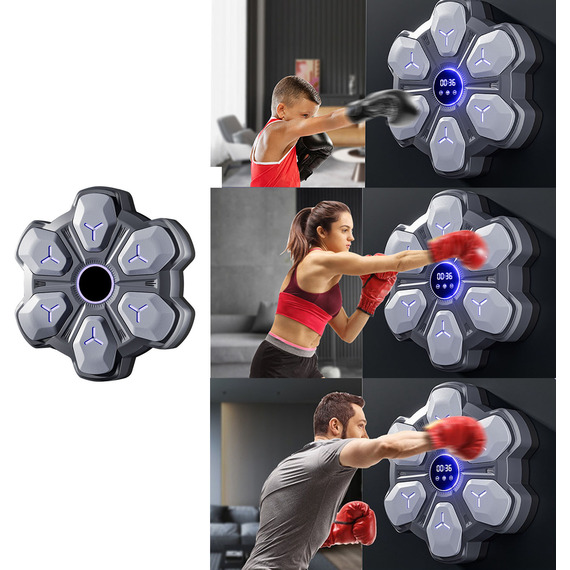 9 Speed Adjustable Smart Music Boxing Machine Wall Targets