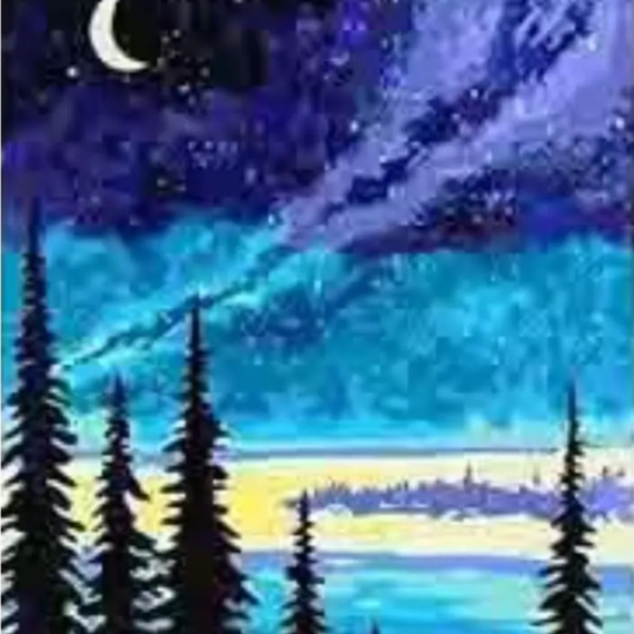 Night Sky Diamond Painting Kit