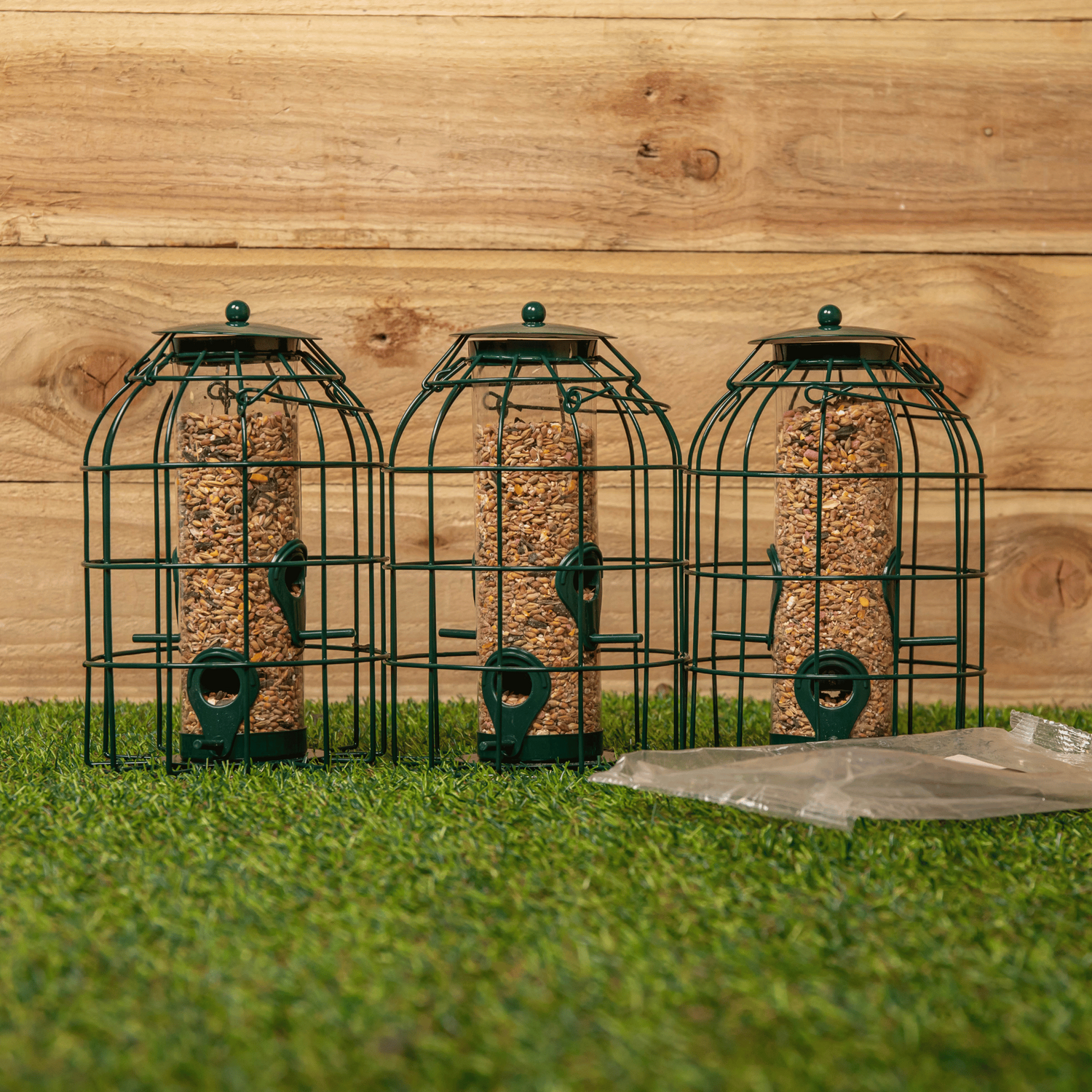 Image of Pack of 3 Bird Seed Feeder&hellip;