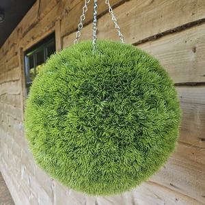 Best Artificial 38cm Moss Grass Hanging Ball
