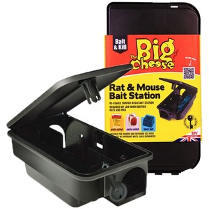 The Big Cheese Rat and Mouse Bait Station Tamper Proof  Box