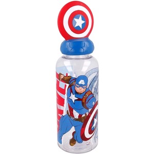 Avenger Captain America 3D Figured Water Bottles 560ML