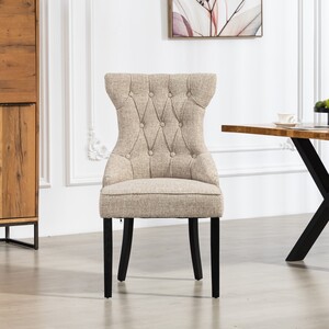 Lurano Fabric Dining Chairs - Set of 2