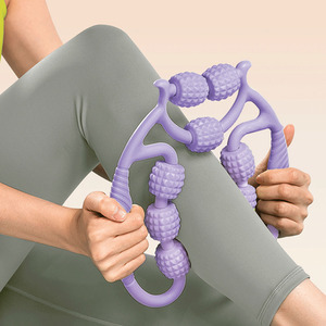 Muscle Roller Massager for Legs with Handles