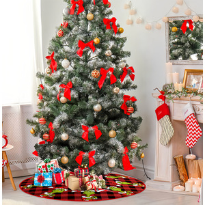 Grinch Party Christmas Tree Skirt