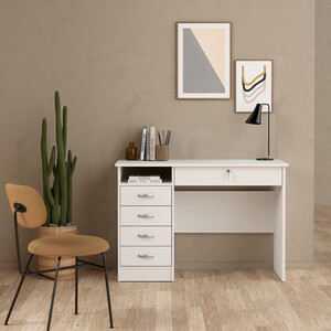 Function Plus 5 Drawer Desk