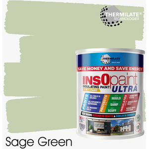 Sage Green / 1l InsOpaint ULTRA INSULATING and ENERGY SAVING PAINT shot 10757686