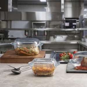 Glass Casserole Dish with Lid