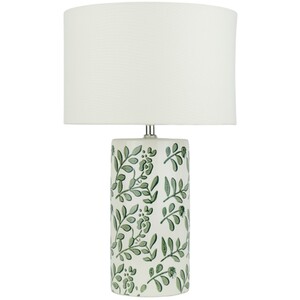 Botanical Ceramic Table Lamp