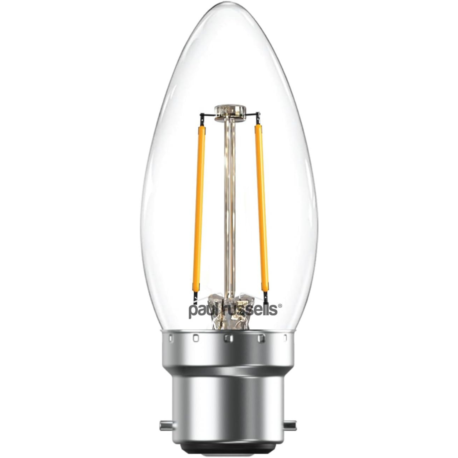 Image of 2.5W LED Filament, Candle, B22, 250lm,&hellip;