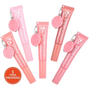W7 Sheer Shade Lip Serum with Key Ring