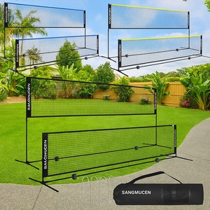 Portable 4m Badminton Net Set For Volleyball Pickleball Tennis