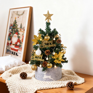 Luxury Artificial Christmas Tree with Star and Festive Decor