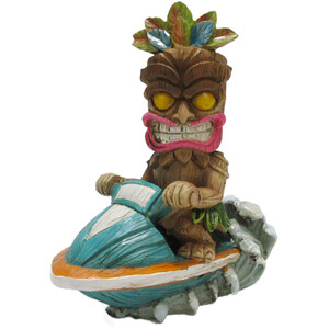 Tiki on Speedboat Decoration