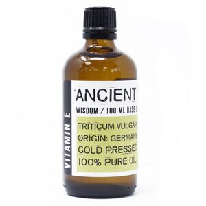 Natural Vitamin E Oil 100ml - Pure Antioxidant