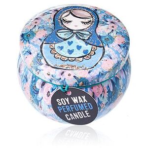 Art Tin Candle Assorted Design Russian Dolls Dolly