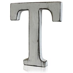 Handcrafted Shabby Chic Alphabet Letter T