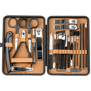 24 Piece Stainless Steel Manicure and Pedicure Set