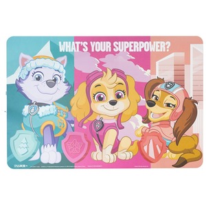 Paw Patrol Girl Easy Offset Plastic Reusable Placemat