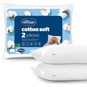 Silentnight Cotton Soft Pillow Pair