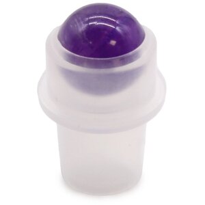 Amethyst Gemstone Roller Tip for Essential Oil Bottles