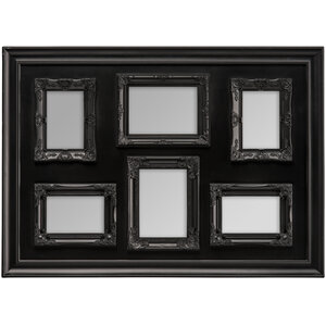 Maren Black Contemporary 6 Photo Frame