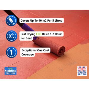 SIRAMICO COATINGS One Coat Anti-Slip Floor Paint