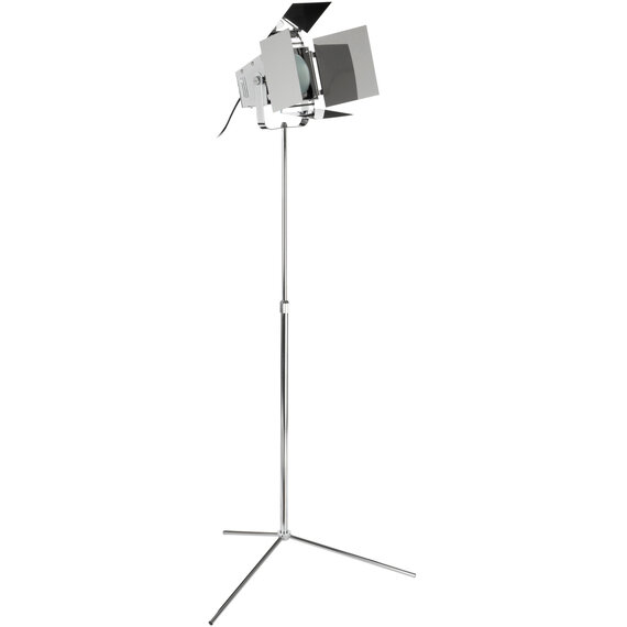 Jarah Spotlight Chrome Floor Lamp